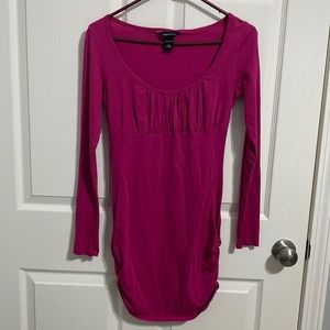 VS long sleeve top super flattering like new condition 100% Cotton Color - Pink
